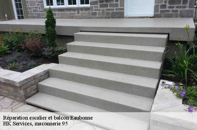 Réparation escalier et balcon  eaubonne-95600 HK Services, maconnerie 95